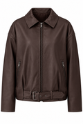 Kia brown jacket