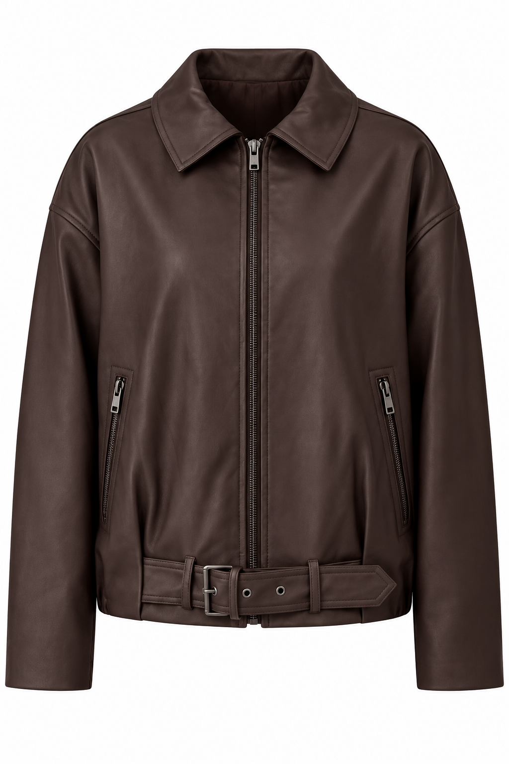 Kia brown jacket