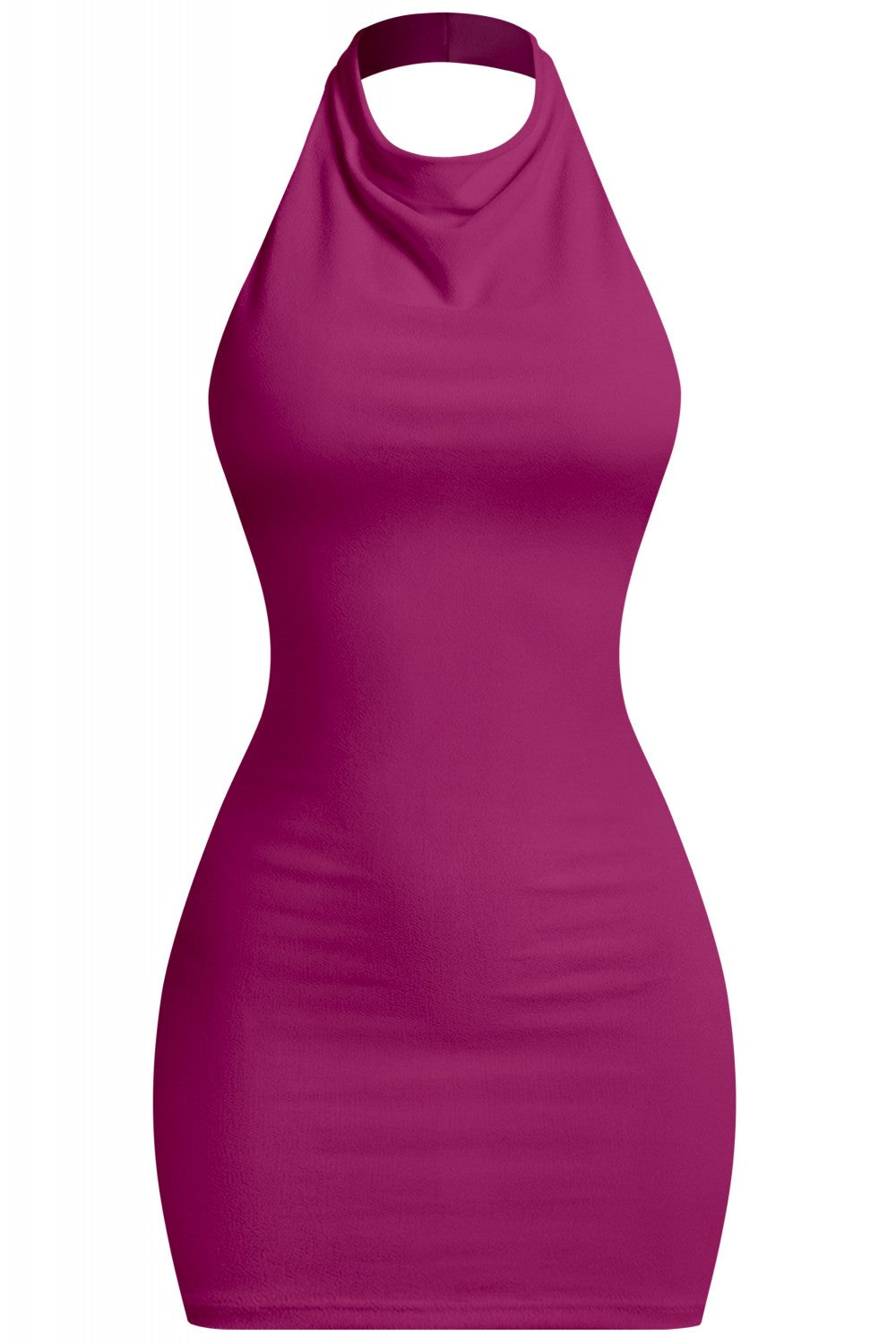 Denise plum dress