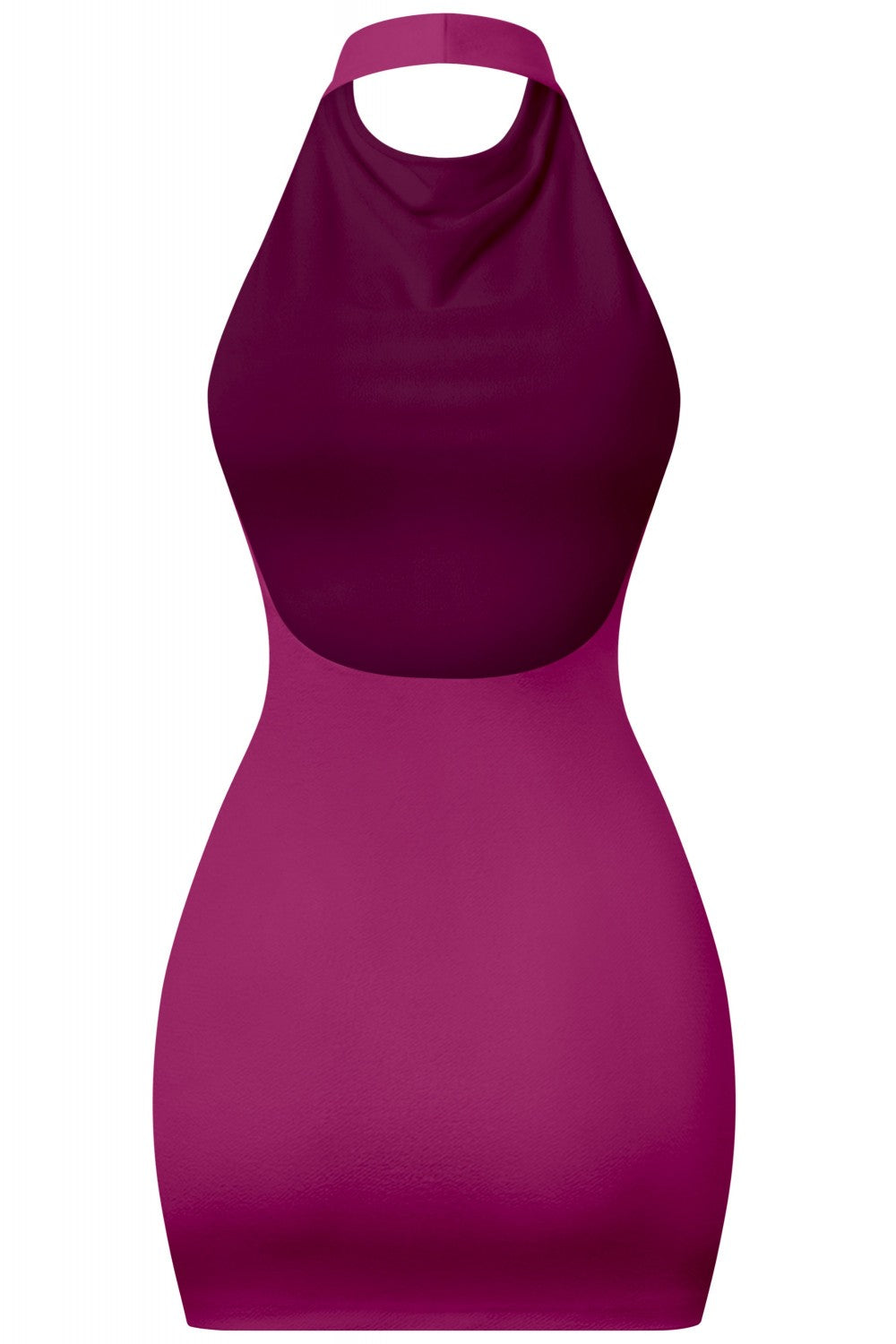 Denise plum dress